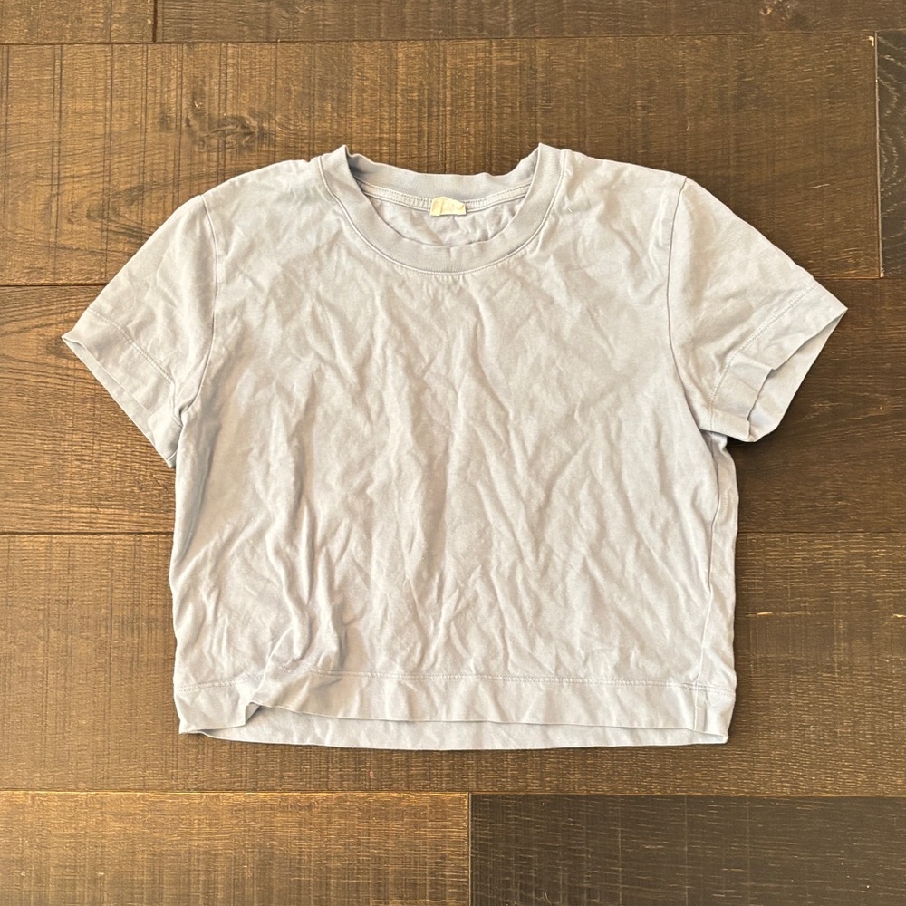 Light blue Wilfred aritzia tee shirt